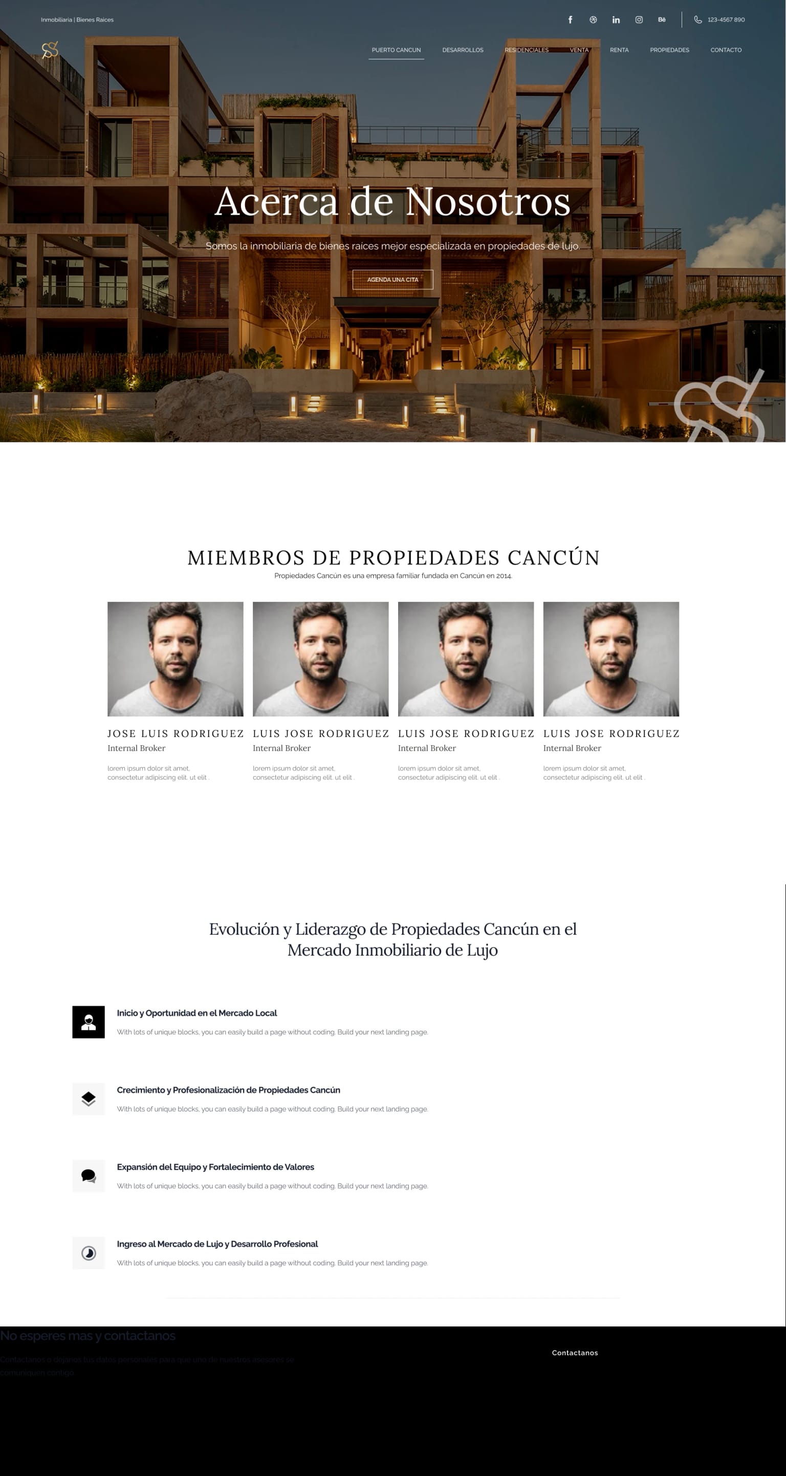 Property About mockup