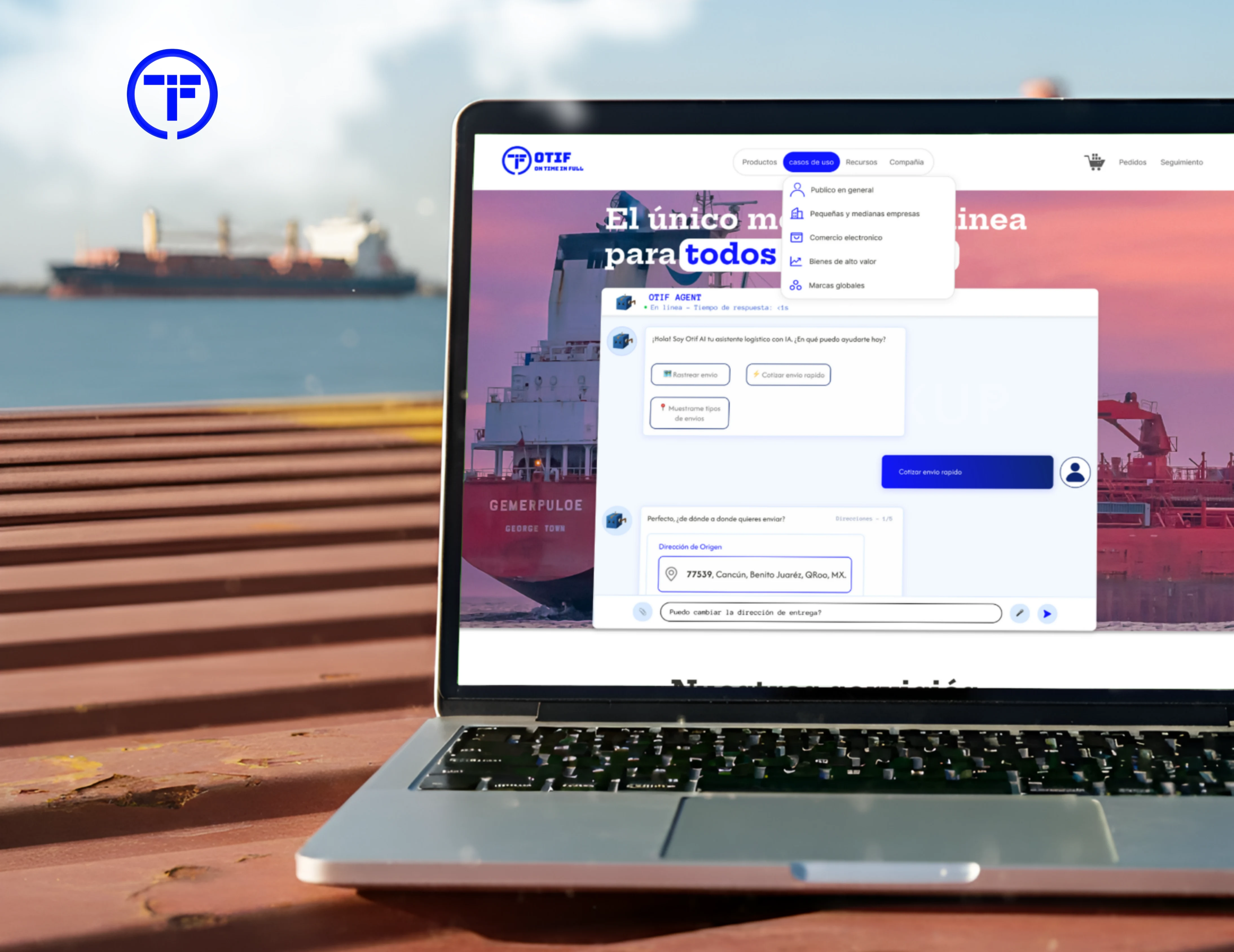 Rediseño Landing Otif